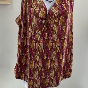 Jaclyn Smith Sleeveless Top XXL